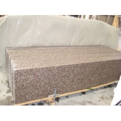G687 pink granite flooring tiles