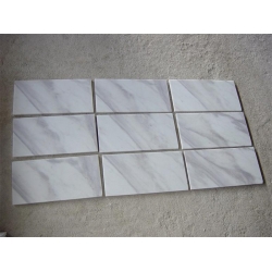 panel de pared de mármol blanco volakas