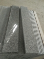 Las canalizaciones verticales y pulido escaleras de granito G603