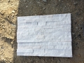 Piedra cultural RSC-001 Cuarcita blanca para azulejos de la pared