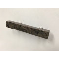 Manija de piedra rectangular antigua de Labrador para el cajón y el gabinete