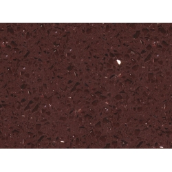 top RSC1816 Crystal Dark Red Quartz Surface for sale